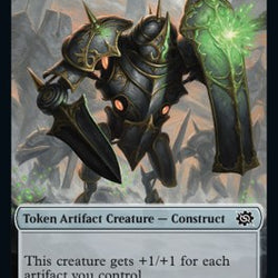 Servo // Construct (005) Double-Sided Token [The Brothers' War Commander Tokens]