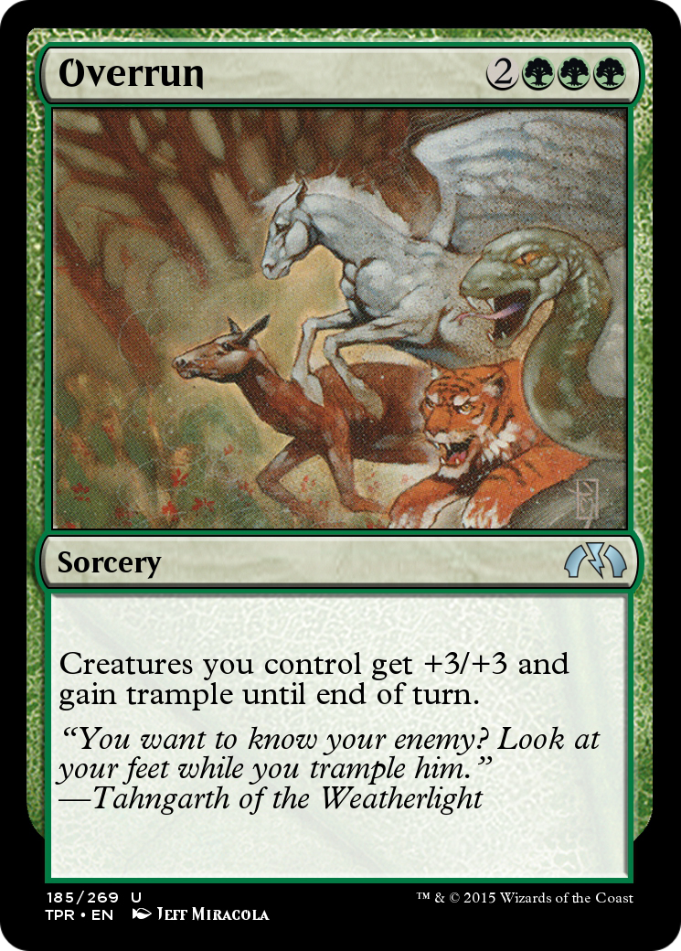 Overrun (TPR-185) [Tempest Remastered] Foil