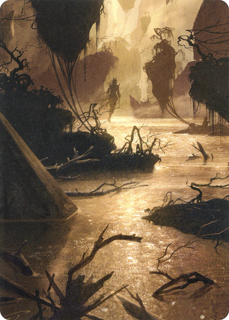 Murkwater Pathway // Murkwater Pathway (AZNR-026) (Borderless) [Zendikar Rising Art Series]