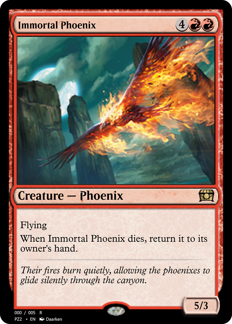 Immortal Phoenix (PZ2-70773) [Treasure Chest] Foil
