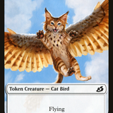 Cat Bird // Thopter Double-Sided Token [Starter Commander Decks]