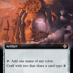 Eye of Ojer Taq // Apex Observatory (Extended Art) [The Lost Caverns of Ixalan Commander]