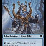 Pest // Shapeshifter Double-Sided Token [Bloomburrow Commander Tokens]
