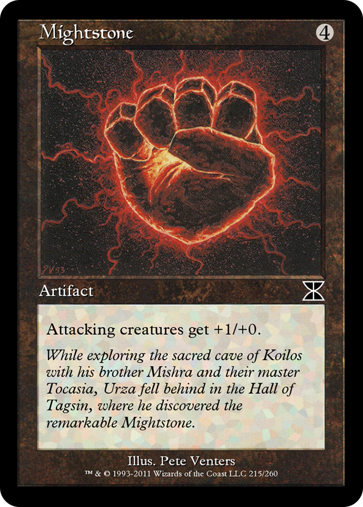 Mightstone (ME4-215) [Masters Edition IV] Foil