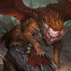 Manticore Art Card [Dungeons & Dragons: Adventures in the Forgotten Realms Art Series]