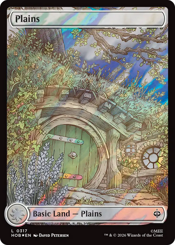 Plains (0317) (Surge Foil) [The Hobbit]