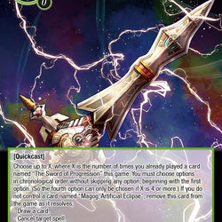 The Sword of Progression // Genesis Chronogear (TWS-065 JR) [The War of the Suns]