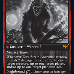 Volatile Arsonist // Dire-Strain Anarchist [Innistrad: Double Feature]