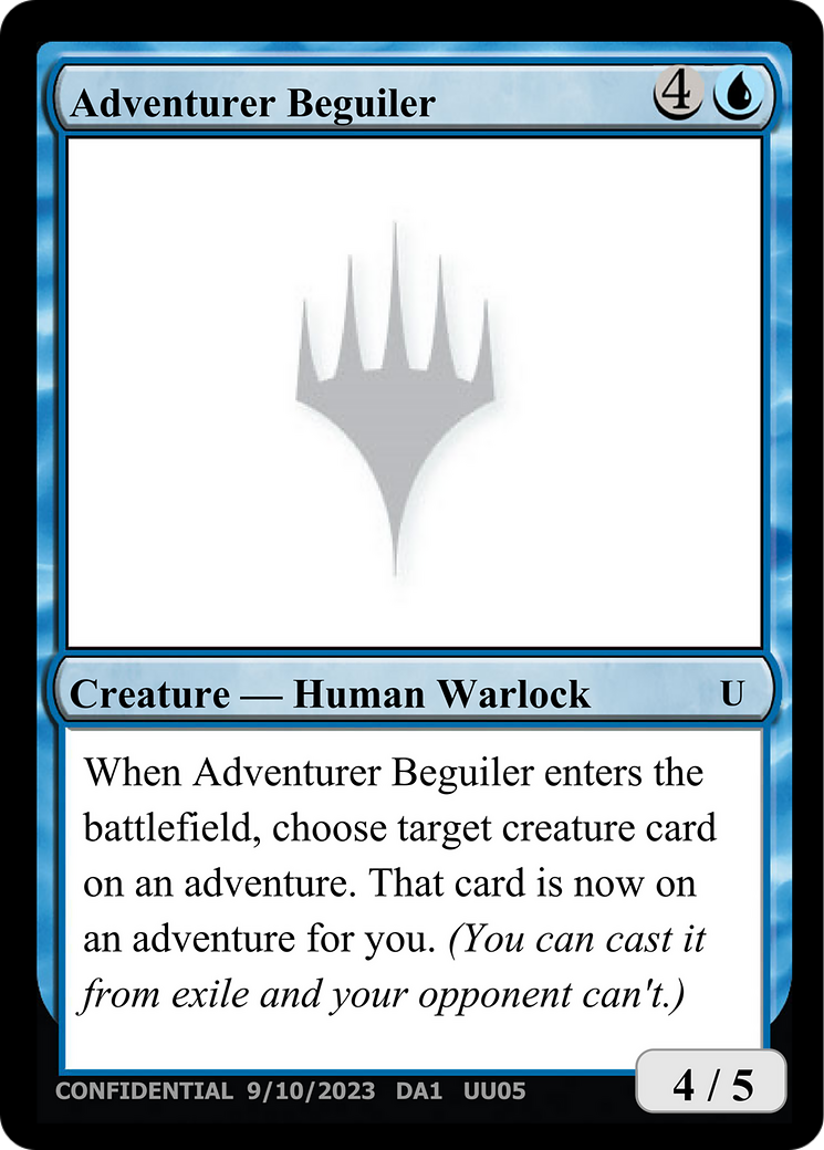 Adventurer Beguiler [Unknown Event]