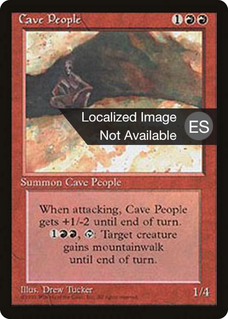 Cave People (4BB-181) [Fourth Edition Foreign Black Border]