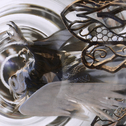 Shaile, Dean of Radiance // Shaile, Dean of Radiance (ASTX-055) (Borderless) [Strixhaven Art Series] Foil