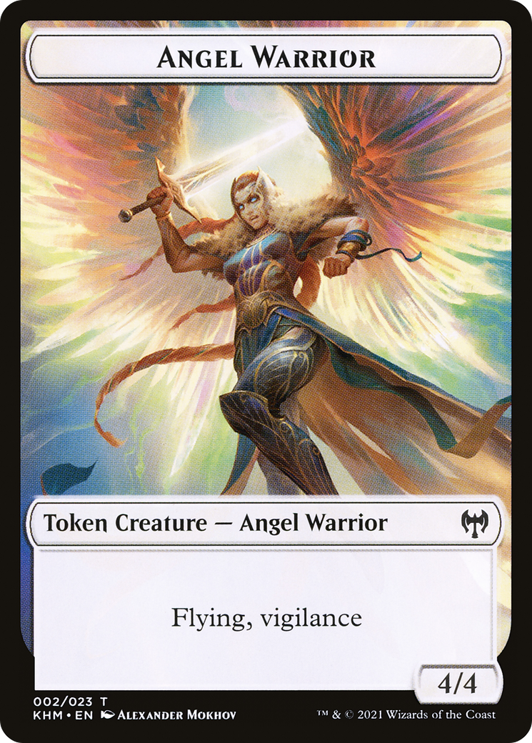 Angel Warrior (TKHM-002) [Kaldheim Tokens]