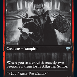 Alluring Suitor // Deadly Dancer [Innistrad: Double Feature]