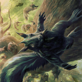 Chatterfang, Squirrel General // Chatterfang, Squirrel General (AMH2-068) (Borderless) [Modern Horizons 2 Art Series] Foil