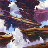 Boulderloft Pathway // Boulderloft Pathway (AZNR-022) (Borderless) [Zendikar Rising Art Series]