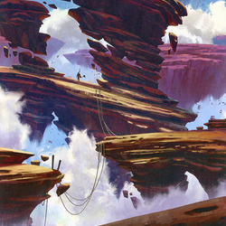 Boulderloft Pathway // Boulderloft Pathway (AZNR-022) (Borderless) [Zendikar Rising Art Series]