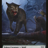 Copy // Wolf Double-Sided Token [Double Masters Tokens]