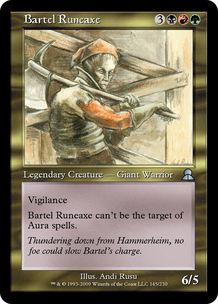 Bartel Runeaxe (ME3-145) [Masters Edition III] Foil