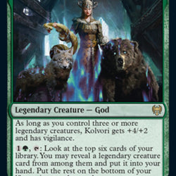 Kolvori, God of Kinship // The Ringhart Crest [Kaldheim]