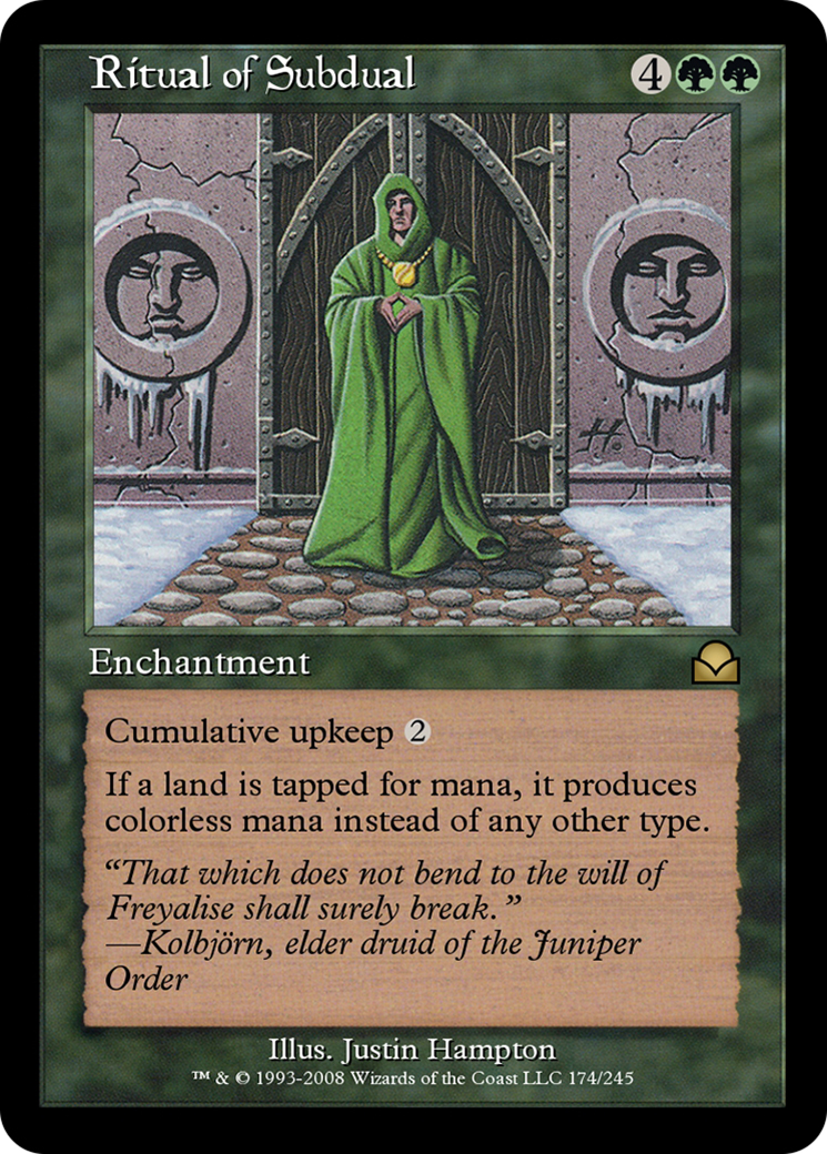 Ritual of Subdual (ME2-174) [Masters Edition II]