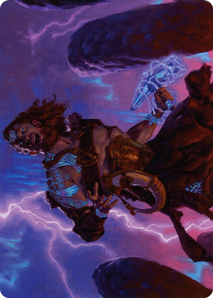 Toralf, God of Fury // Toralf, God of Fury (ASKHM-039) (Borderless) [Art Series: Kaldheim] Foil