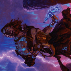 Toralf, God of Fury // Toralf, God of Fury (ASKHM-039) (Borderless) [Art Series: Kaldheim]