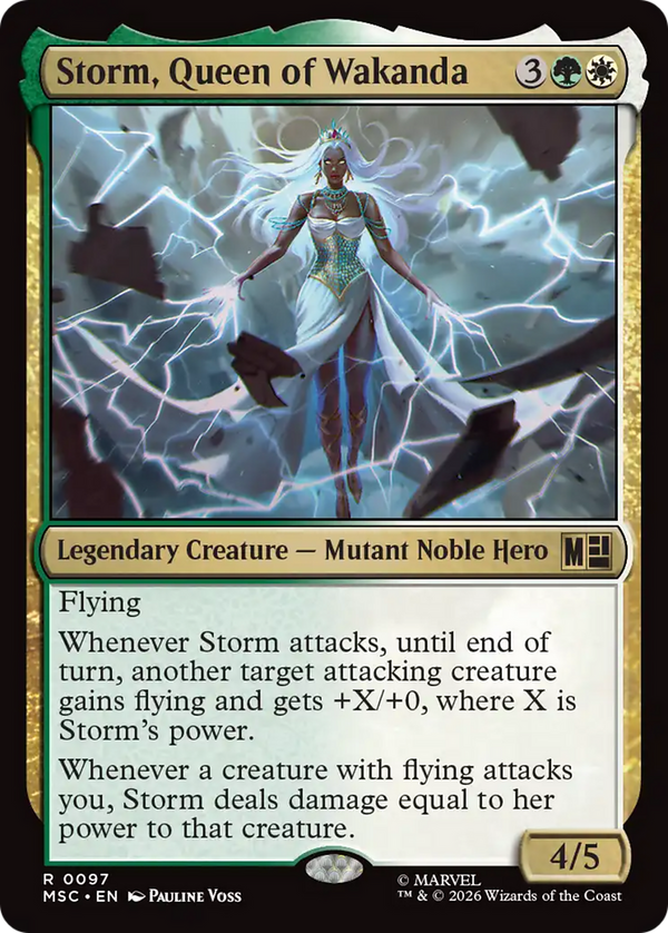 Storm, Queen of Wakanda [Marvel Super Heroes Commander]