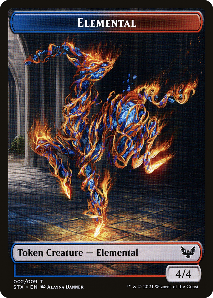 Elemental (TSTX-002) [Strixhaven: School of Mages Tokens]