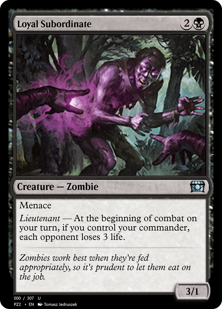 Loyal Subordinate (PZ2-70735) [Treasure Chest]