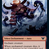 Smoke Blessing // Goblin Double-Sided Token [Kamigawa: Neon Dynasty Commander Tokens]
