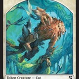 Cat // Soldier Double-Sided Token [Commander 2018 Tokens]