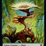 Illusion // Plant Double-Sided Token [Commander Legends Tokens]