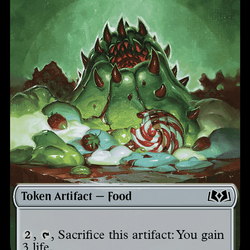 Mouse // Food (0011) Double-Sided Token [Wilds of Eldraine Tokens]