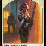 Beast (004) // Soldier Double-Sided Token [Archenemy: Nicol Bolas Tokens]