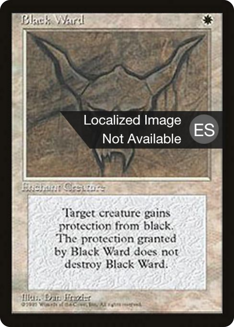Black Ward (4BB-008) [Fourth Edition Foreign Black Border]