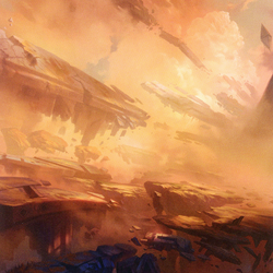 Plains // Plains (AZNR-007) (Borderless) [Zendikar Rising Art Series]