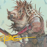 Gnoll Art Card (Gold-Stamped Signature) [Dungeons & Dragons: Adventures in the Forgotten Realms Art Series]