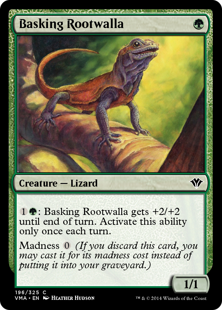 Basking Rootwalla (VMA-196) [Vintage Masters] Foil