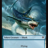 Soldier // Shark Double-Sided Token [Reality Fracture Commander Tokens]