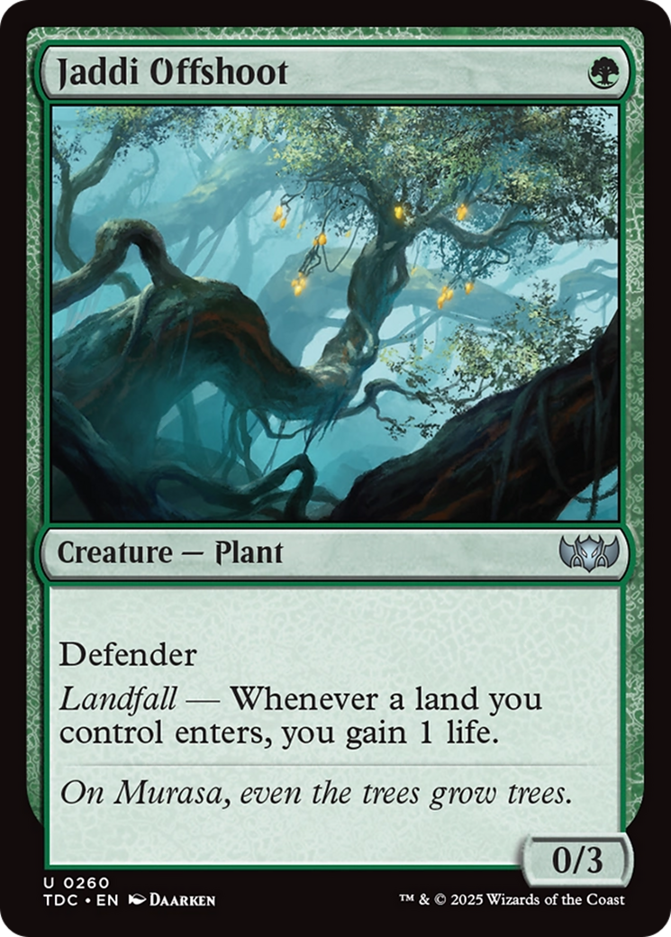 Jaddi Offshoot (TDC-260) [Commander: Tarkir: Dragonstorm]