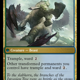 Invasion of Pyrulea // Gargantuan Slabhorn [March of the Machine]