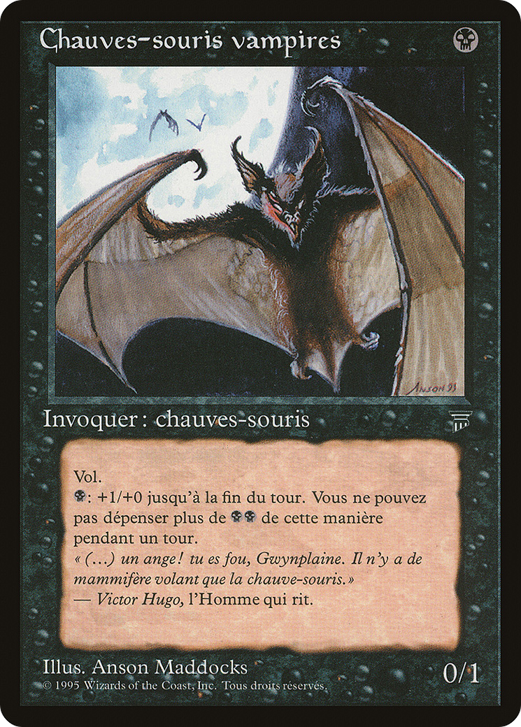Vampire Bats (French) - "Chauves-souris vampires" (REN-067) [Renaissance]
