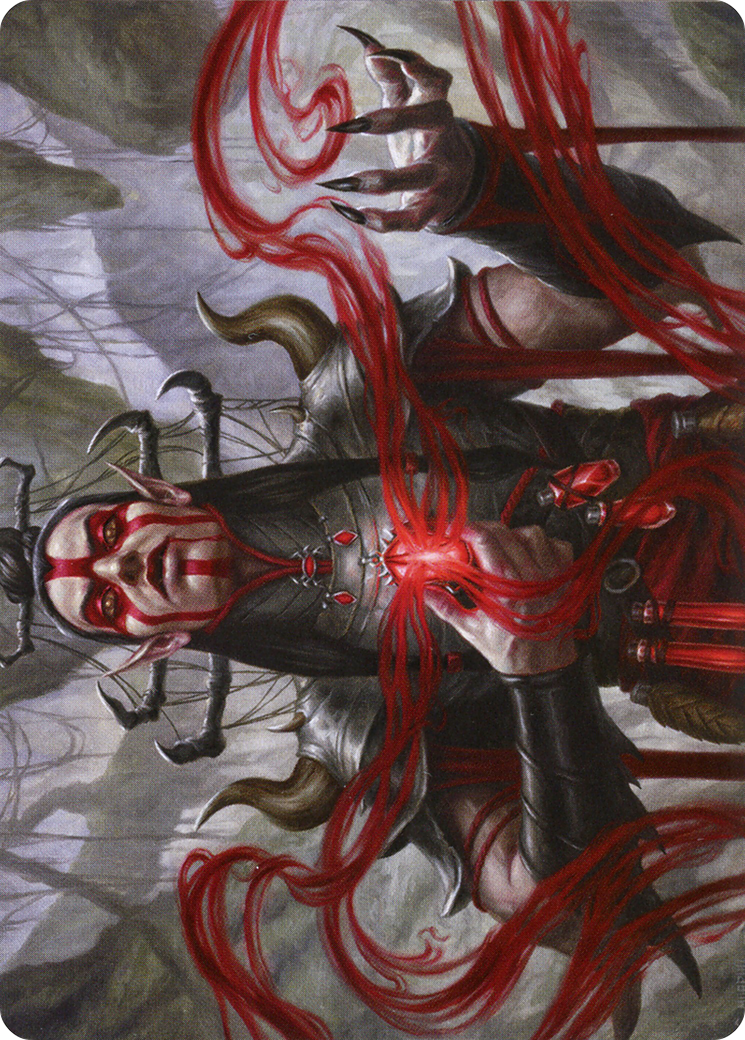 Malakir Blood-Priest // Malakir Blood-Priest (AZNR-056) (Borderless) [Zendikar Rising Art Series]
