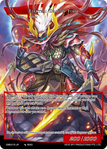 Armament Refinement // Elektra: Dragon Form (CMB-015 JR) [Crimson Moon's Battleground]