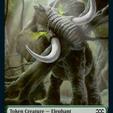 Elephant // Marit Lage Double-Sided Token [Double Masters Tokens]