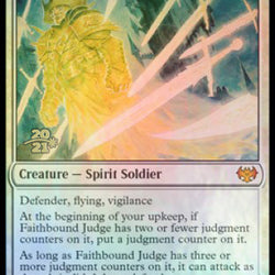 Faithbound Judge // Sinner's Judgment [Innistrad: Crimson Vow Prerelease Promos]