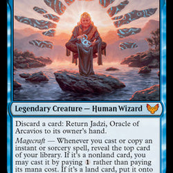 Jadzi, Oracle of Arcavios // Journey to the Oracle [Strixhaven: School of Mages]
