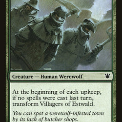 Villagers of Estwald // Howlpack of Estwald [Innistrad]
