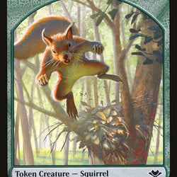 Elemental (008) // Squirrel (015) Double-Sided Token [Modern Horizons Tokens]