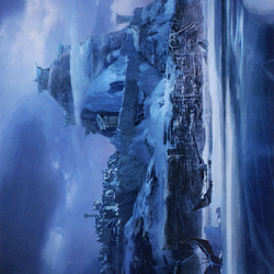 Port of Karfell // Port of Karfell (ASKHM-072) (Borderless) [Art Series: Kaldheim]